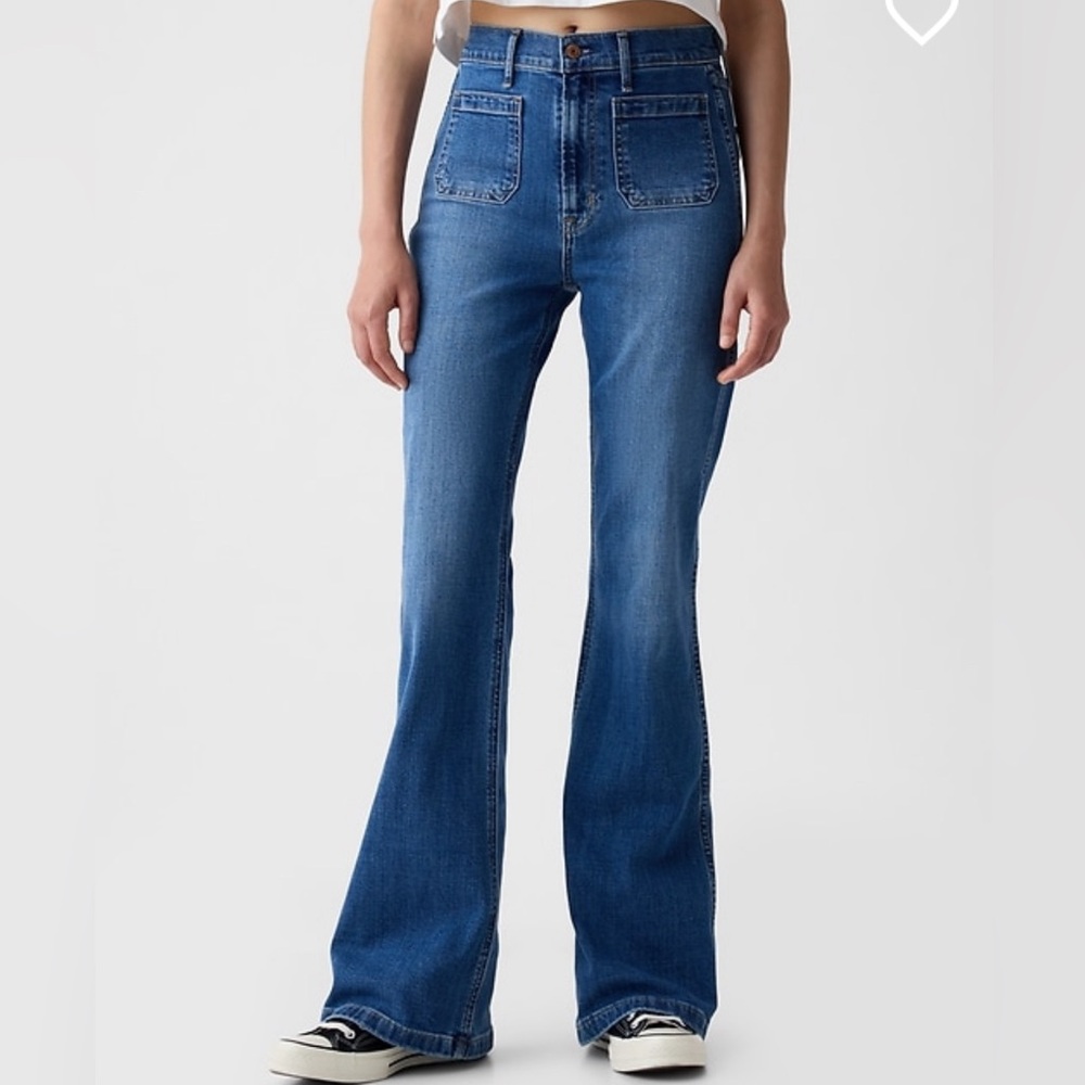GAP High Rise 70’s Flare Jeans